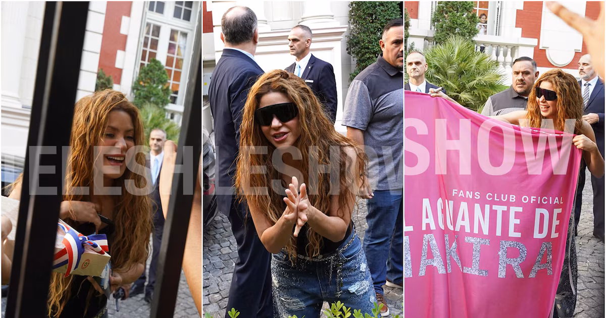 El día libre de Shakira en medio de sus shows en Buenos Aires: cine con sus hijos y el saludo a los fans