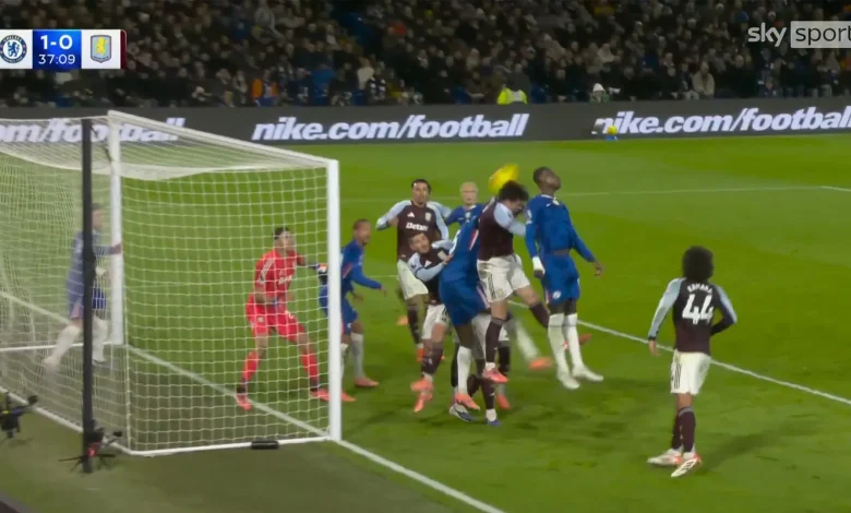 Emi Martinez commits howler after doing 'silly thing he always does' as Joao Pedro scores for Chelsea in bizarre fashion