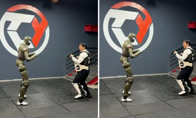 EngineAI CEO takes a kick from T800 humanoid to silence CGI rumors