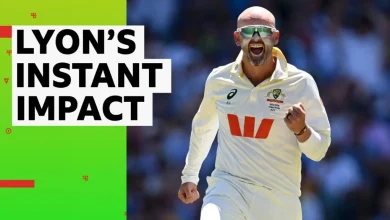 'England are crumbling' - Lyon removes Pope and Duckett in same over