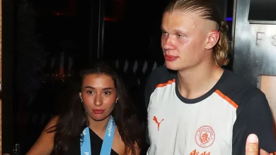 Erling Haaland's girlfriend makes telling three‑word comment while watching Man Utd