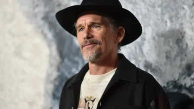 Ethan Hawke and son Levon honor Tom Stoppard in emotional tribute