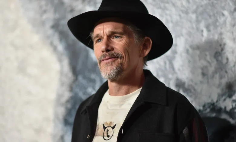 Ethan Hawke and son Levon honor Tom Stoppard in emotional tribute