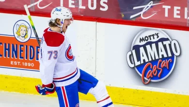 Ex-Canadiens Winger Has Big Game