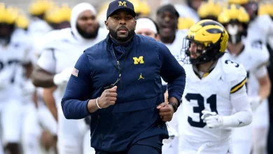 Ex-Michigan coach Sherrone Moore charged with home invasion, stalking, breaking and entering