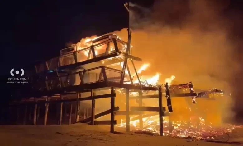 FDNY fights 3-alarm fire at Silver Gull Beach Club in Breezy Point, Queens