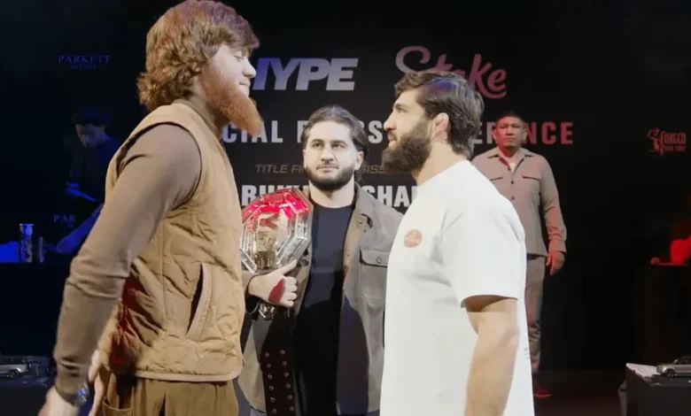 Face off! Arman Tsarukyan vs. Shara Magomedov staredown video ahead of Hype Fighting grappling match