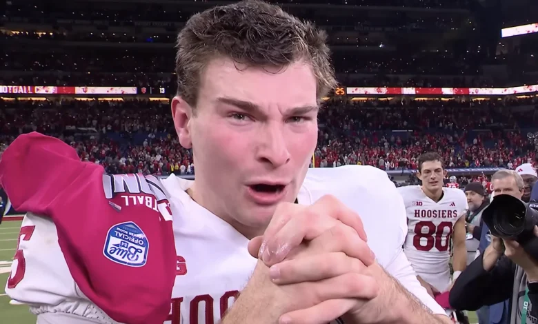 Fernando Mendoza And Indiana Are The Flippin' Big Ten Champs!