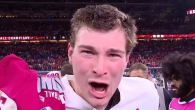 Fernando Mendoza’s Iconic Interview After Beating Ohio State: ‘FLIPPIN’ CHAMPS!’