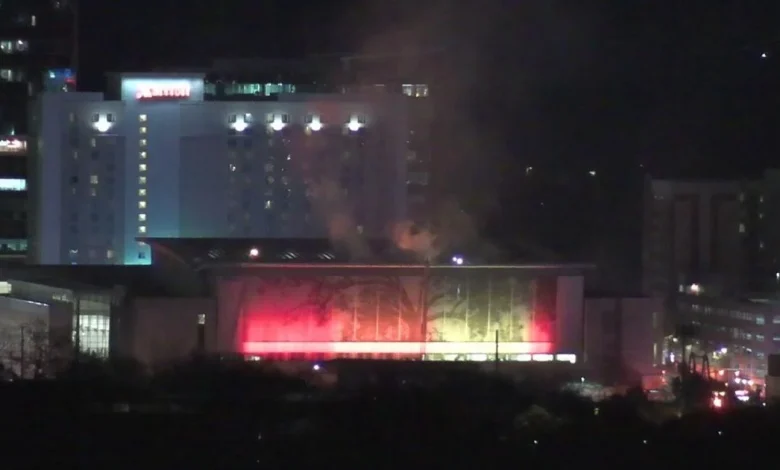 Fire erupts at Raleigh Convention Center; cause unknown, investigation underway