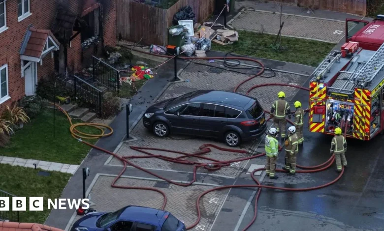 Fire teams work to make Ashford house safe after fatal blaze