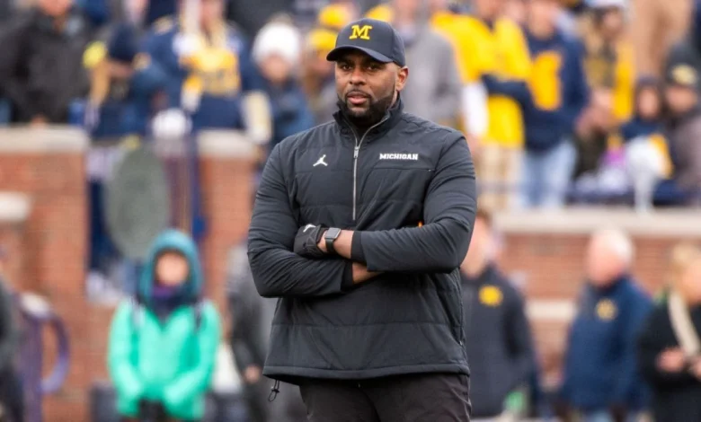 Fired Michigan coach Sherrone Moore charged with three crimes