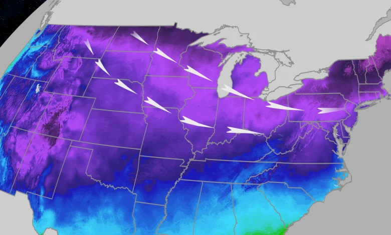First Week Of Meteorological Winter Will Bring Record Cold To Millions In The Midwest, Northeast