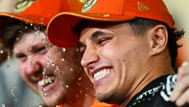 Fizz, forklifts and failed McDonald’s runs: How F1 winners celebrate world titles