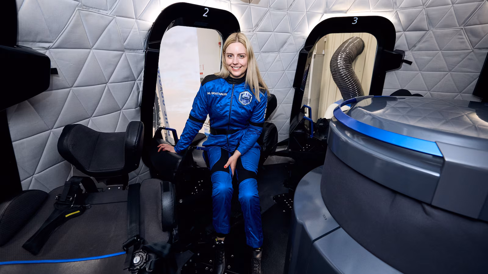 For the 1st time ever, a person who uses a wheelchair will fly to space
