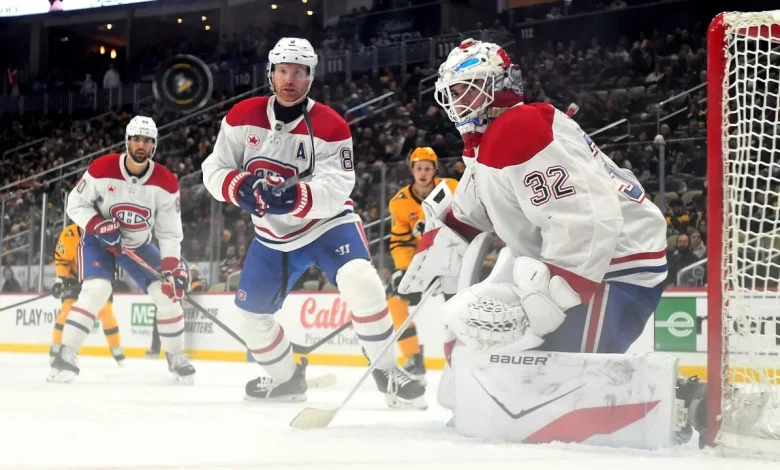 Fowler joins elite list of Canadiens’ goalies to win 1st NHL start against Penguins
