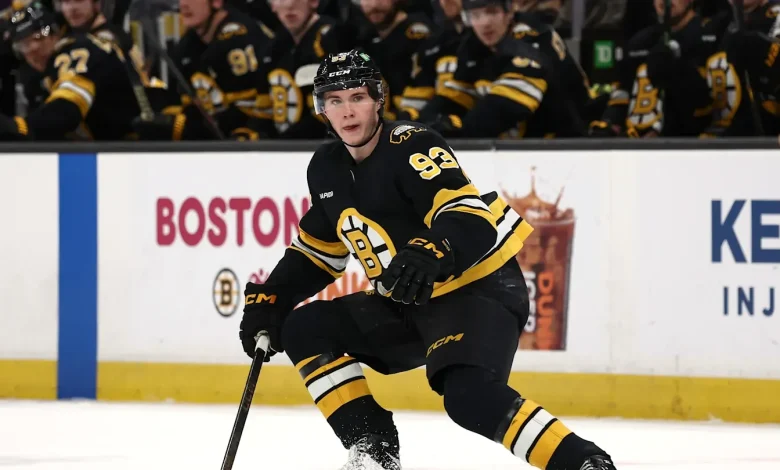 Fraser Minten doesn't beat around the bush about the 2025-26 Boston Bruins