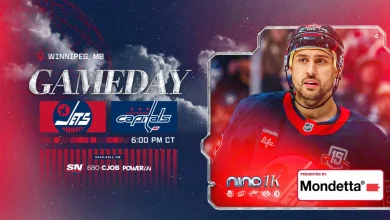 GAMEDAY: Capitals at Jets