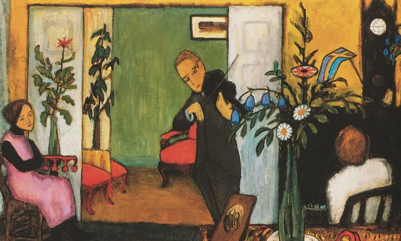 Gabriele Münter’s painting is missing. A Guggenheim curator is on the hunt : NPR