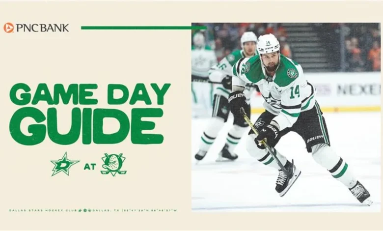 Game Day Guide: Stars at Ducks