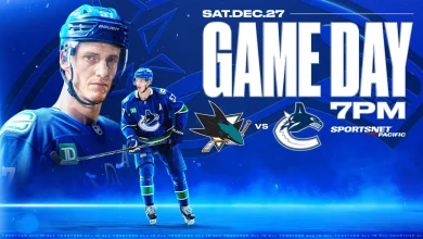 Game Notes: Canucks vs. Sharks