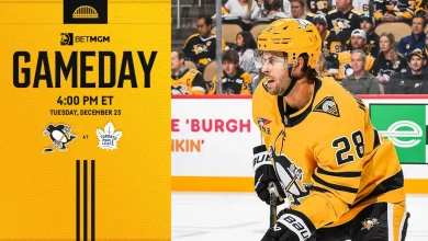 Game Preview: 12.23.25 at Toronto Maple Leafs