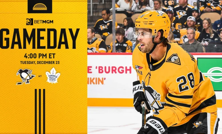 Game Preview: 12.23.25 at Toronto Maple Leafs