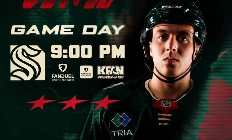 Game Preview: Wild at Kraken | Minnesota Wild