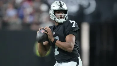 Geno Smith injury update: Raiders QB injures knee in game vs. Giants