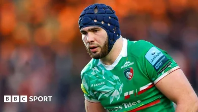 George Martin: England lock to leave Leicester and join Saracens