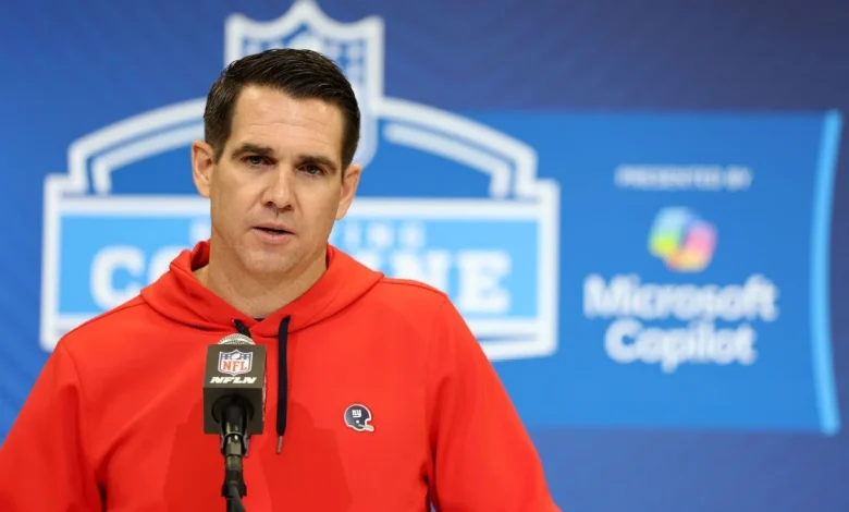 Giants GM defends roster but admits mistakes