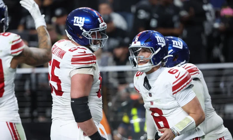 Giants beat Raiders 34-10, puts Las Vegas in position for No. 1 overall pick