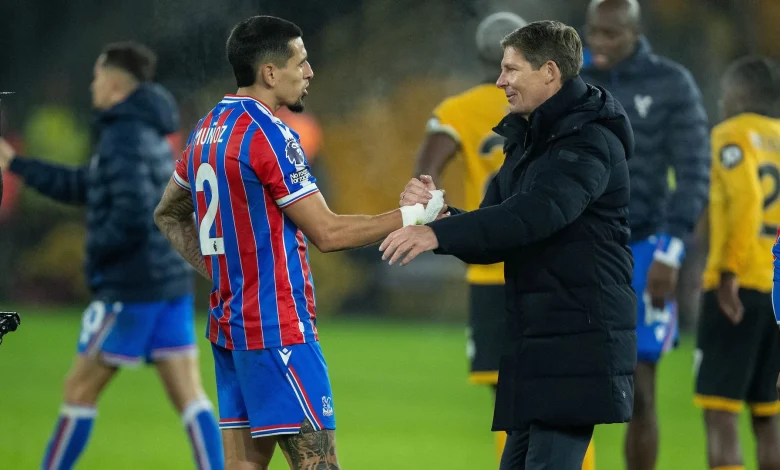 Glasner on Daniel Muñoz’s influence ahead of Fulham