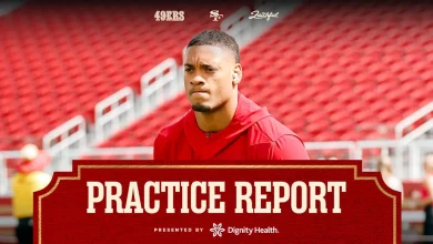 Gross-Matos, Bethune, Okuayinonu OUT vs. Titans; Injury Report Ahead of #TENvsSF