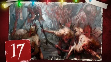 Grotmas Calendar Day 17 – A festive feast with the Flesh-eater Courts