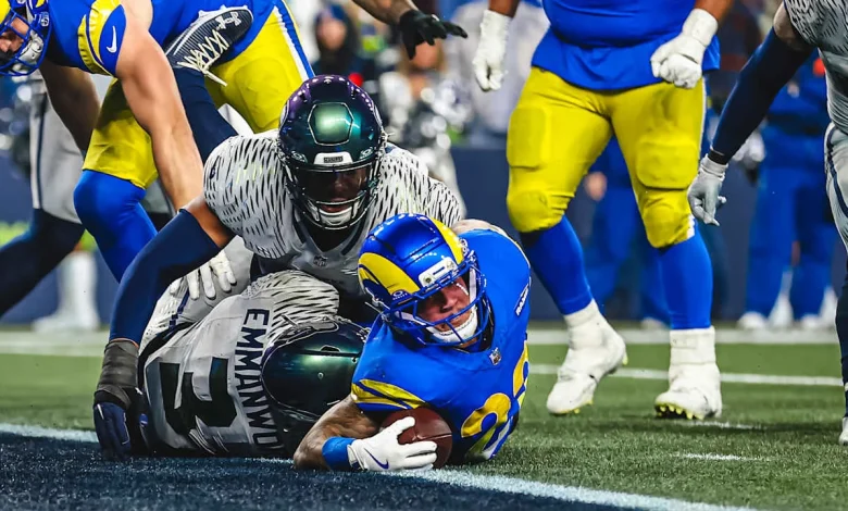 HIGHLIGHTS: Rams RB Blake Corum rushes for a 1-yard touchdown against the Seahawks
