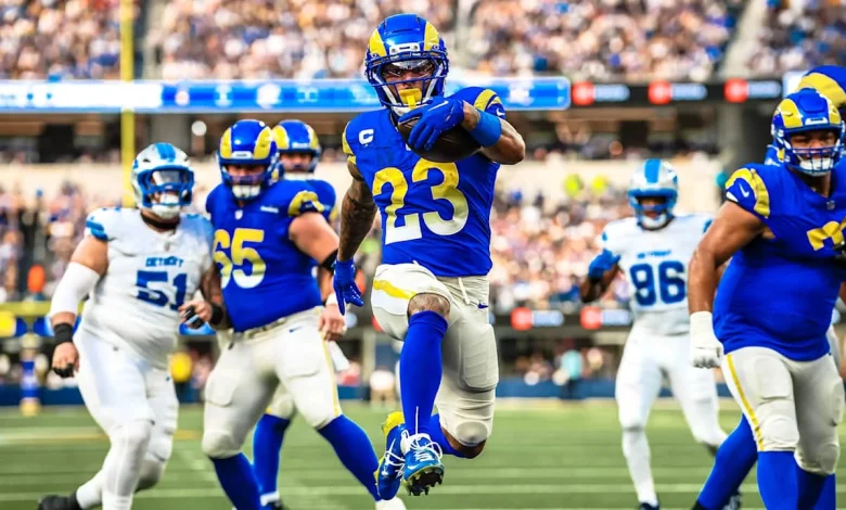 HIGHLIGHTS: Rams RB Kyren Williams walks into the end zone for a 4-yard touchdown against the Lions