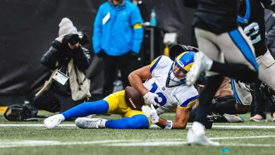 HIGHLIGHTS: Rams WR Puka Nacua with a one-handed catch against the Panthers