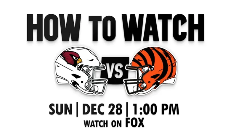 HOW TO WATCH Cardinals vs Bengals for Week 17 of the 2025 Season