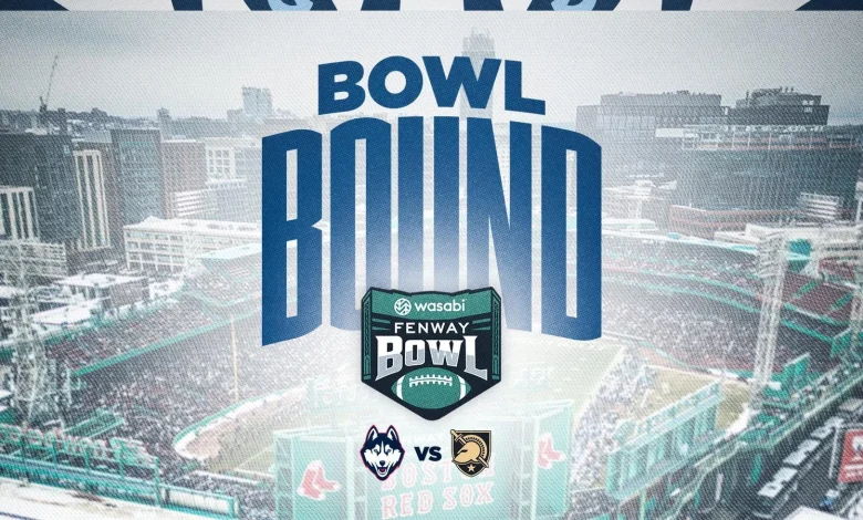 HUSKIES WILL FACE ARMY AT WASABI FENWAY BOWL