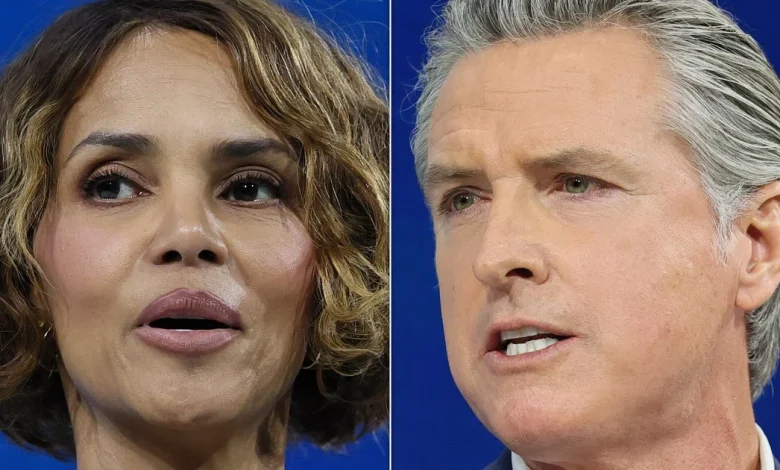 Halle Berry Bashes Gavin Newsom Over Vetoed Menopause Bill
