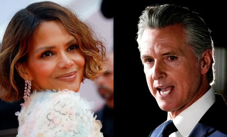 Halle Berry says Gavin Newsom 'should not be our next president'