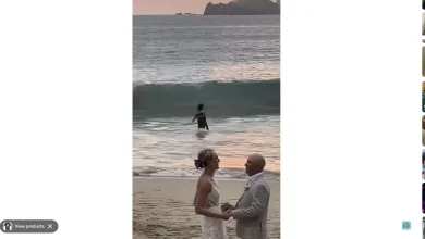 Have You Seen This? Beach wedding gets unexpected visit from Batman