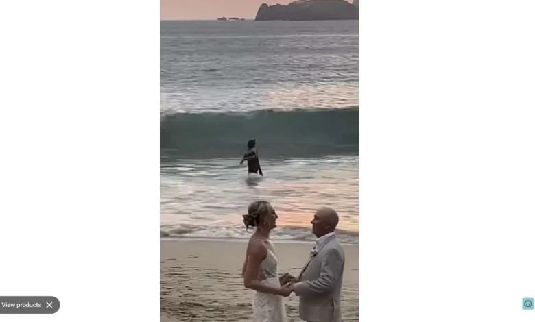 Have You Seen This? Beach wedding gets unexpected visit from Batman