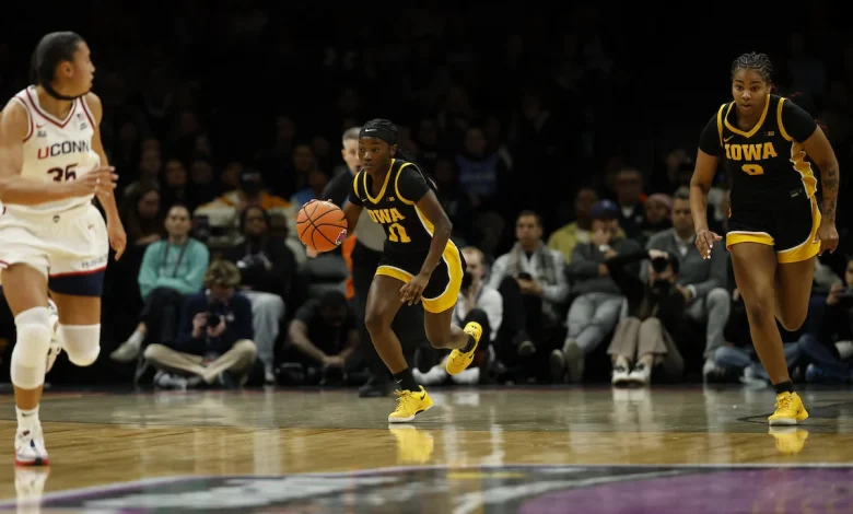 Hawkeyes Fall to No. 1 UConn - Iowa Hawkeyes Athletics