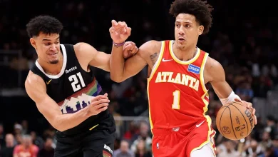 Hawks’ Jalen Johnson posts second-fastest triple-double in NBA history - The Athletic
