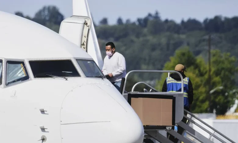 Healey demands ICE stop using Massachusetts airport