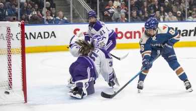 Heise's OT winner lifts Frost past Goldneyes 2-1 in Takeover Tour stop in Edmonton