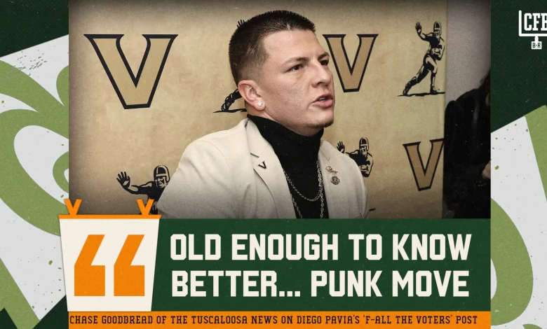 Heisman Trophy Voter Rips Diego Pavia's 'Punk Move' After 'F All the Voters' Post