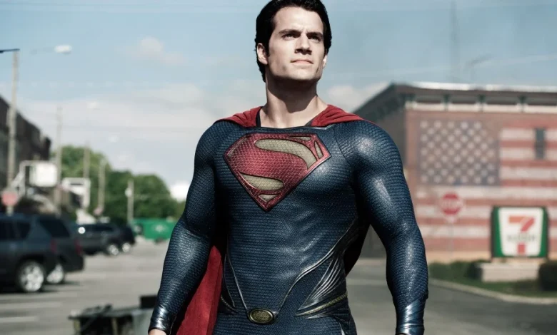 Henry Cavill Wears Christopher Reeve Superman Suit in Photos